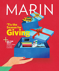 Image of Marin Magazine's December 2018 issue